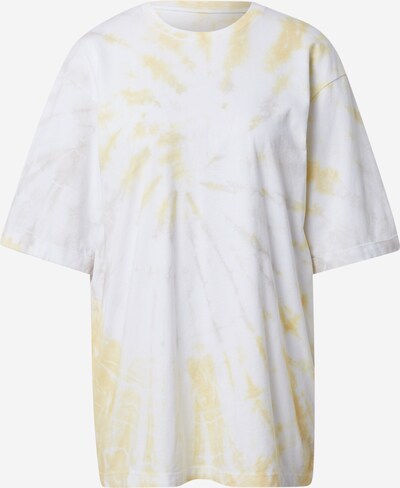 Tricou 'Stella' ABOUT YOU x Sofia Tsakiridou pe galben / alb, Vizualizare produs