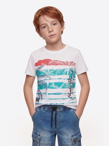 T-Shirt KOROSHI en blanc : devant