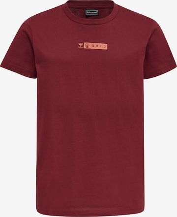 T-Shirt Hummel en rouge : devant