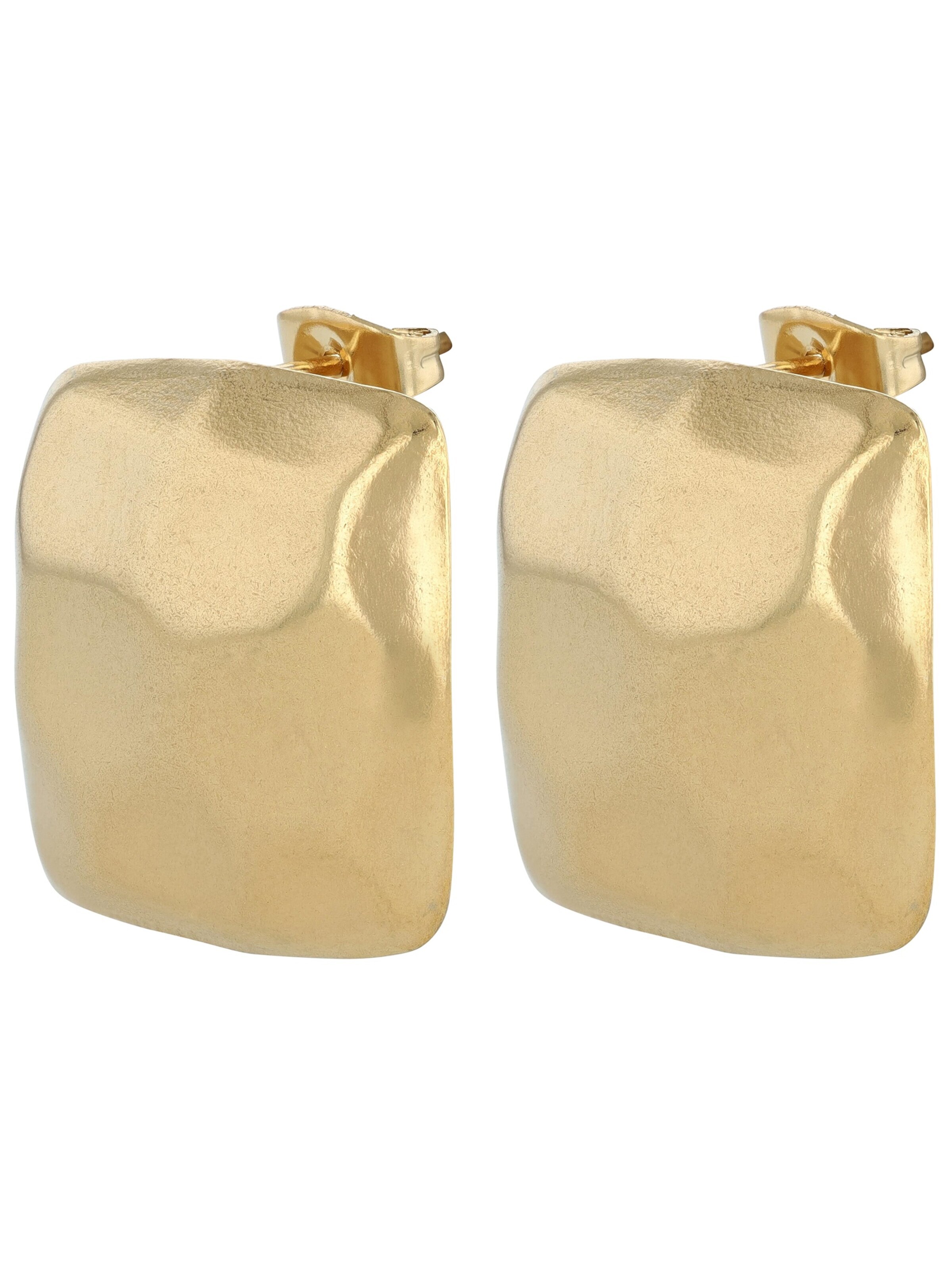 Akzent Earrings 'wasserfest' in Gold