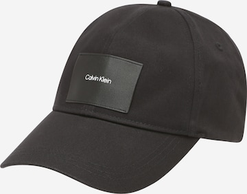 Calvin Klein Cap in Black: front