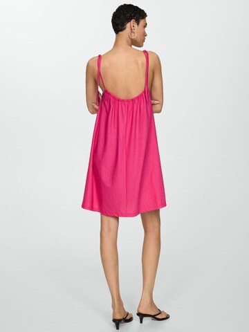 Robe 'ALANDI' MANGO en rose