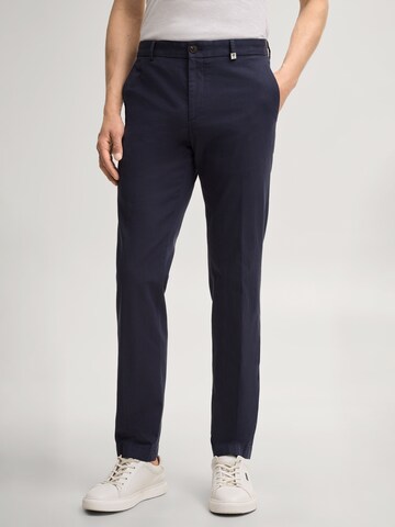 JOOP! Slim fit Trousers with creases 'Hank' in Blue: front