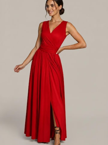 Madnezz House - Vestido en rojo: frente