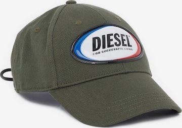 DIESEL - Boné 'C-Diaz' em verde: frente