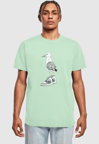 Mister Tee Shirt in Grün: Vorderseite
