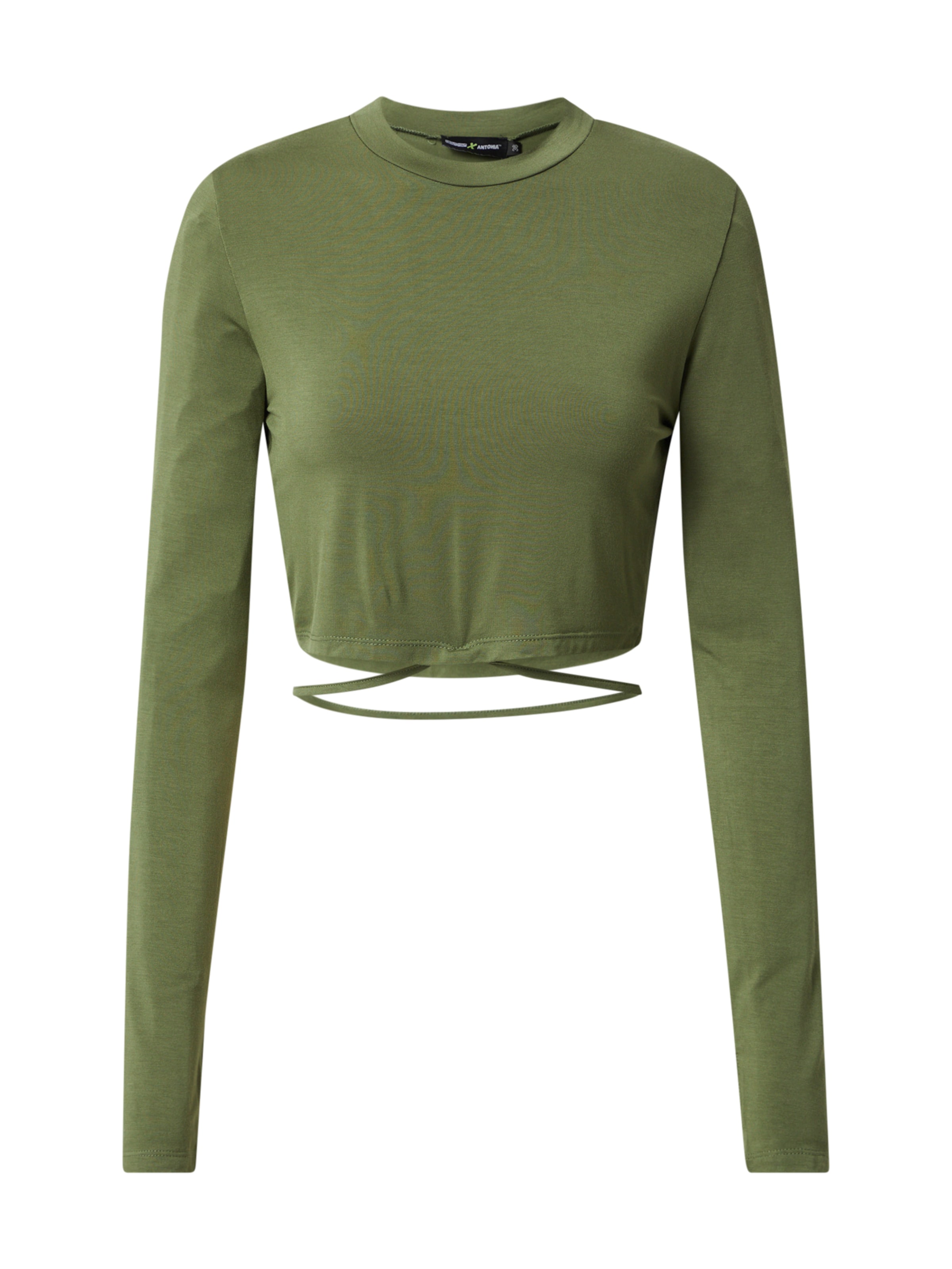 ABOUT YOU x Antonia Тениска 'Delia' в зелено: отпред