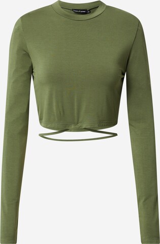 ABOUT YOU x Antonia Shirt 'Delia' in Groen: voorkant