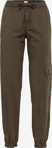 CAMEL ACTIVE Tapered Cargo Pants in Green: front