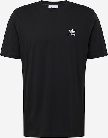 ADIDAS ORIGINALS - Camiseta 'ESS' en negro: frente