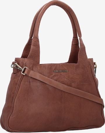 Taschendieb Wien Shoulder Bag in Brown: front