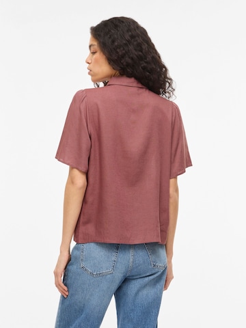 VILA Blouse 'VIPricil' in Brown