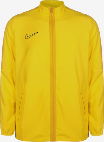 NIKE Training Jacket 'Academy 23' in Yellow: front