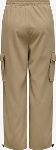 ONLY Wide Leg Hose 'CASHI' in Beige