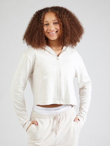 Giacca di felpa di Calvin Klein in beige: frontale