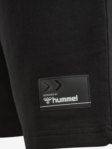 Regular Pantalon de sport Hummel en noir