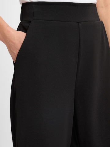 Wide Leg Pantalon 'Siham' Soyaconcept en noir