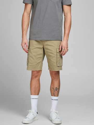 JACK & JONES Regular Gargohousut 'Zack' värissä beige: edessä