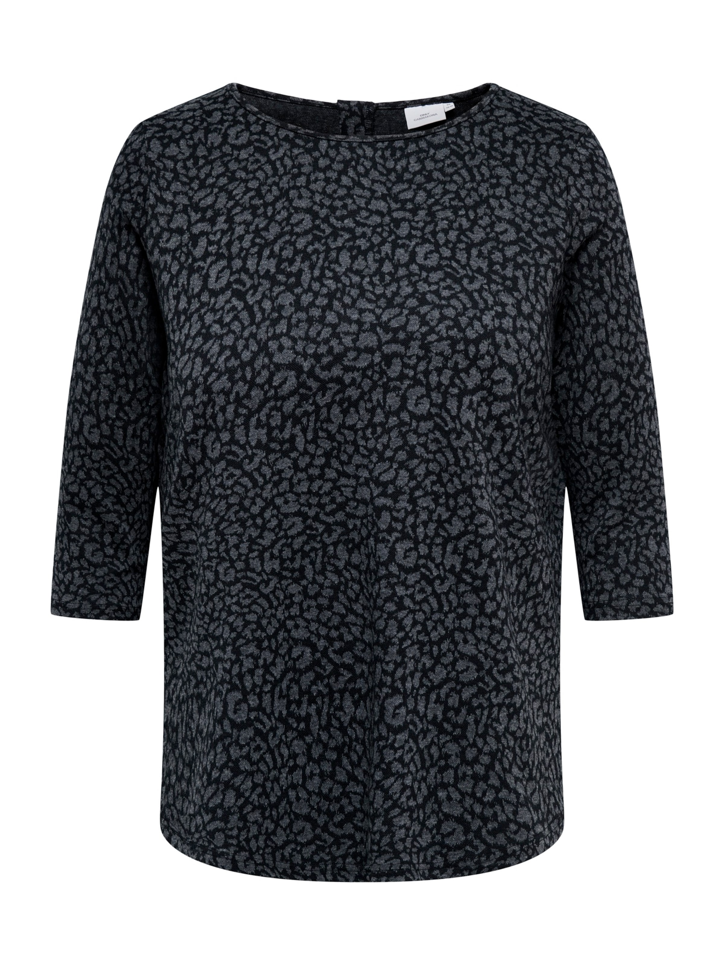 ONLY Carmakoma - Camiseta en negro: frente
