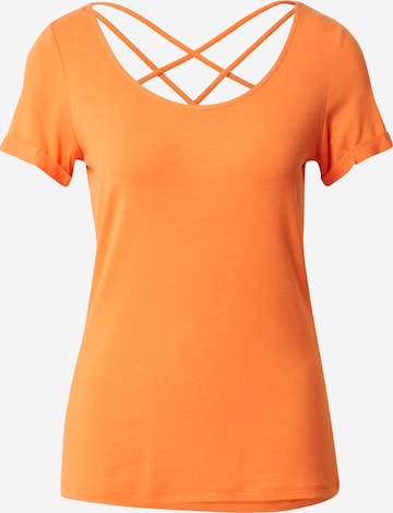 COMMA Tričko – oranžová: přední strana
