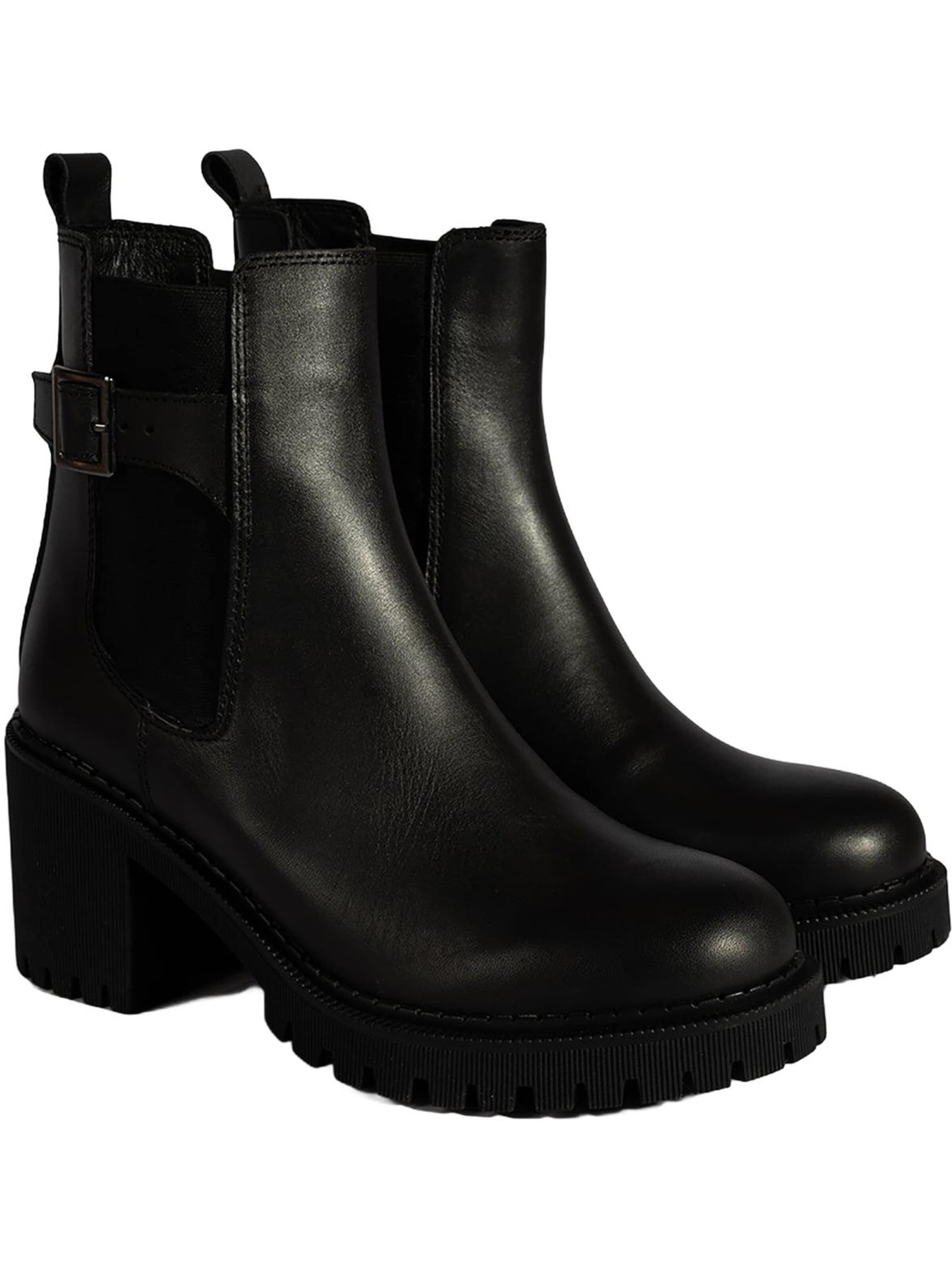 Desa Boots 'Stiefeletten' in Zwart: voorkant