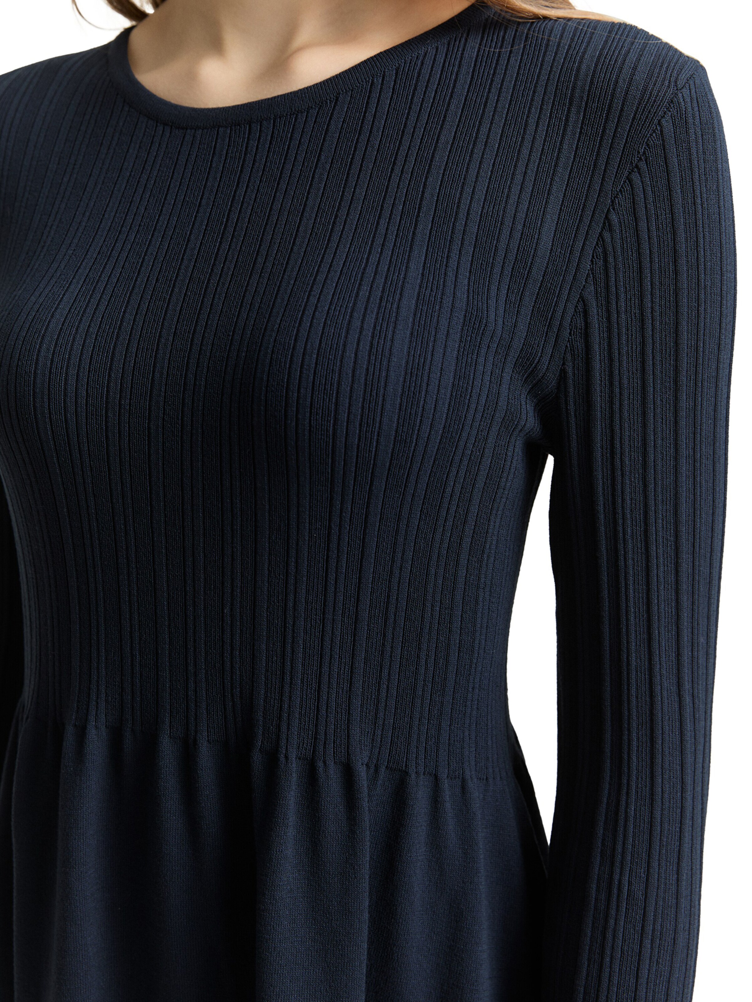 TOM TAILOR DENIM - Vestido de punto en azul