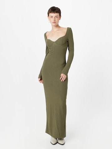 Misspap Dress in Green: front