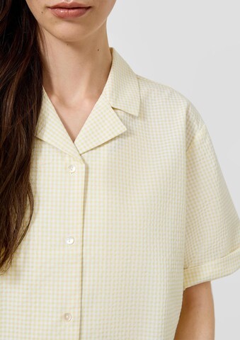 QS Bluse in Gelb