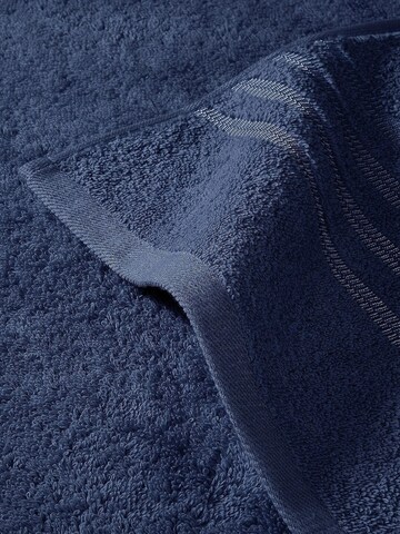 SCHIESSER Gästetücher 'Milano' in Blau