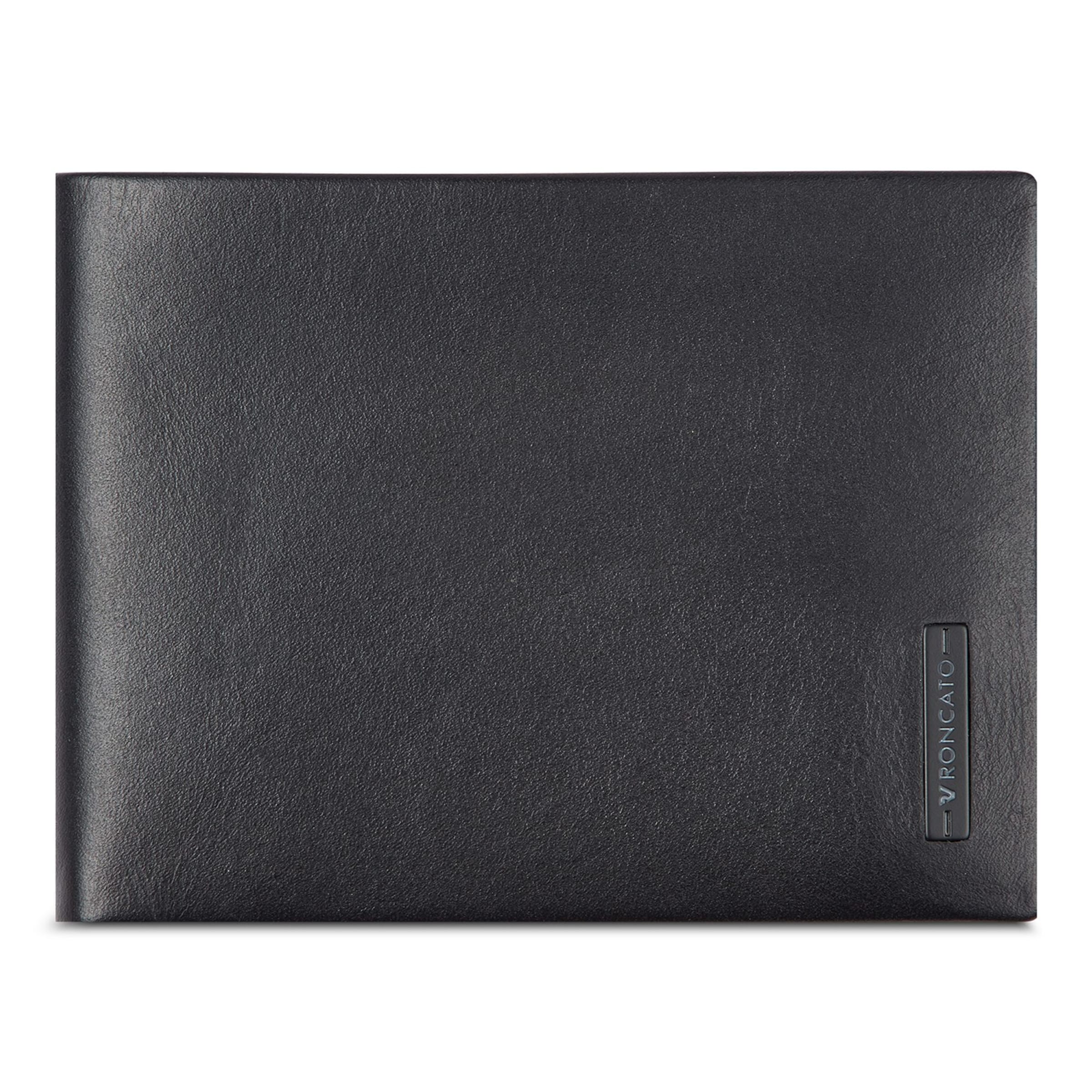 Roncato Wallet 'Detroit' in Black: front