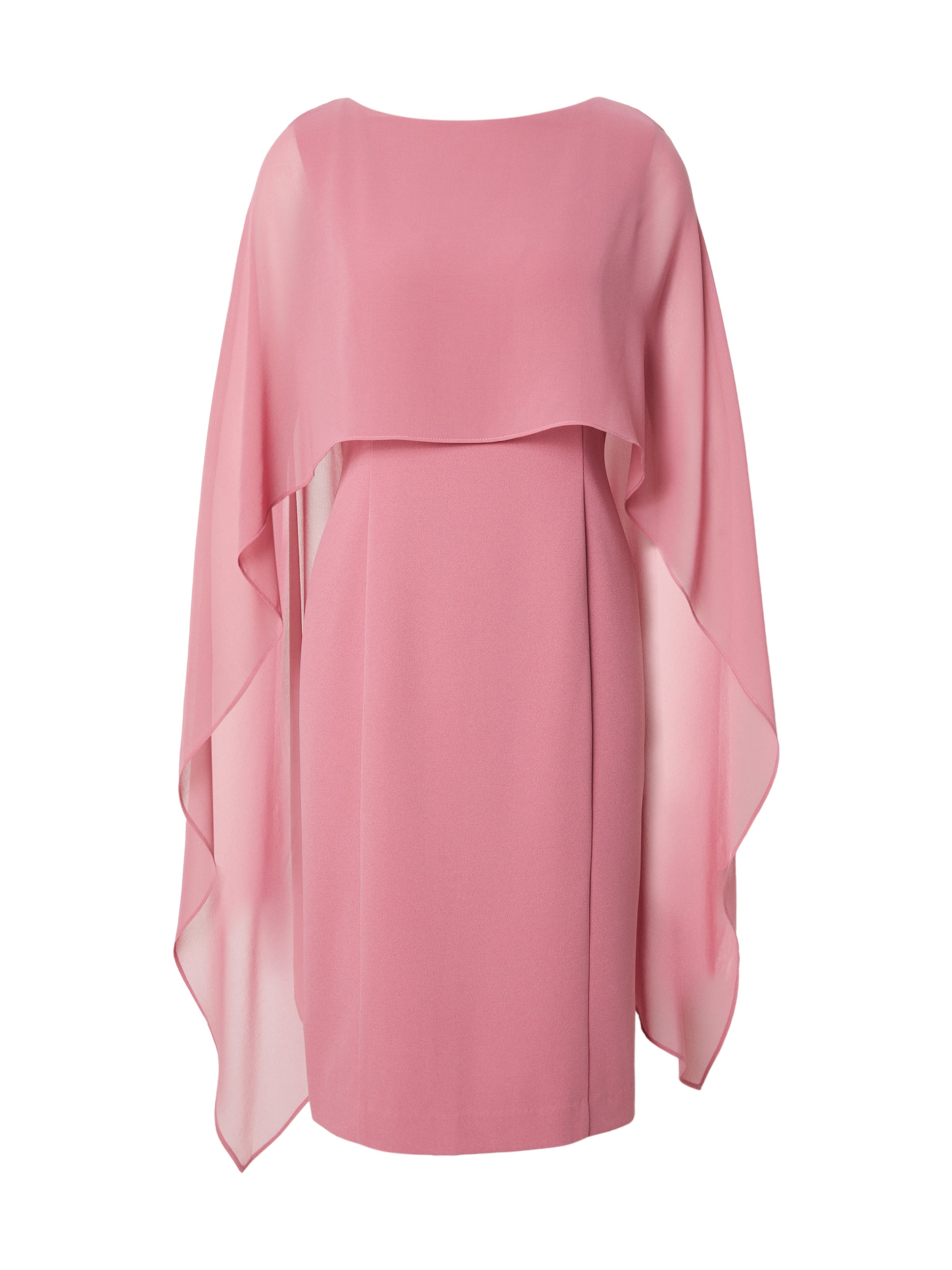 APART - Vestido de tubo en rosa: frente