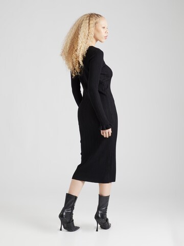 Y.A.S Knitted dress 'EASE' in Black