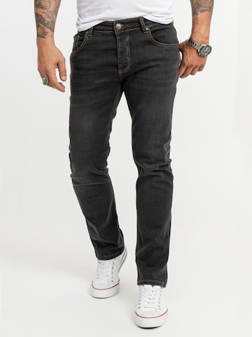 Lorenzo Loren Regular Jeans in Grau: predná strana