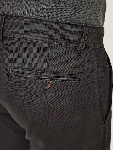 REDPOINT Slimfit Chinohose in Schwarz