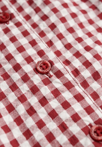 Combinaison 'Gingham Cami' Superdry & Co en rouge