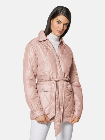 MADELEINE Tussenjas in Roze: voorkant