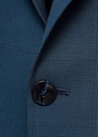 MANGO MAN Regular fit Suit Jacket 'Paris' in Blue