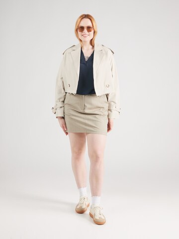ONLY Carmakoma Bluse 'NOEMI' i blå