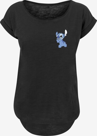 F4NT4STIC T-Shirt 'Disney Lilo And Stitch' in Schwarz: predná strana