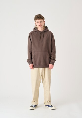 Cleptomanicx Sweatshirt in Braun