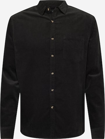 Cotton On Overhemd 'CAMDEN' in Zwart: voorkant