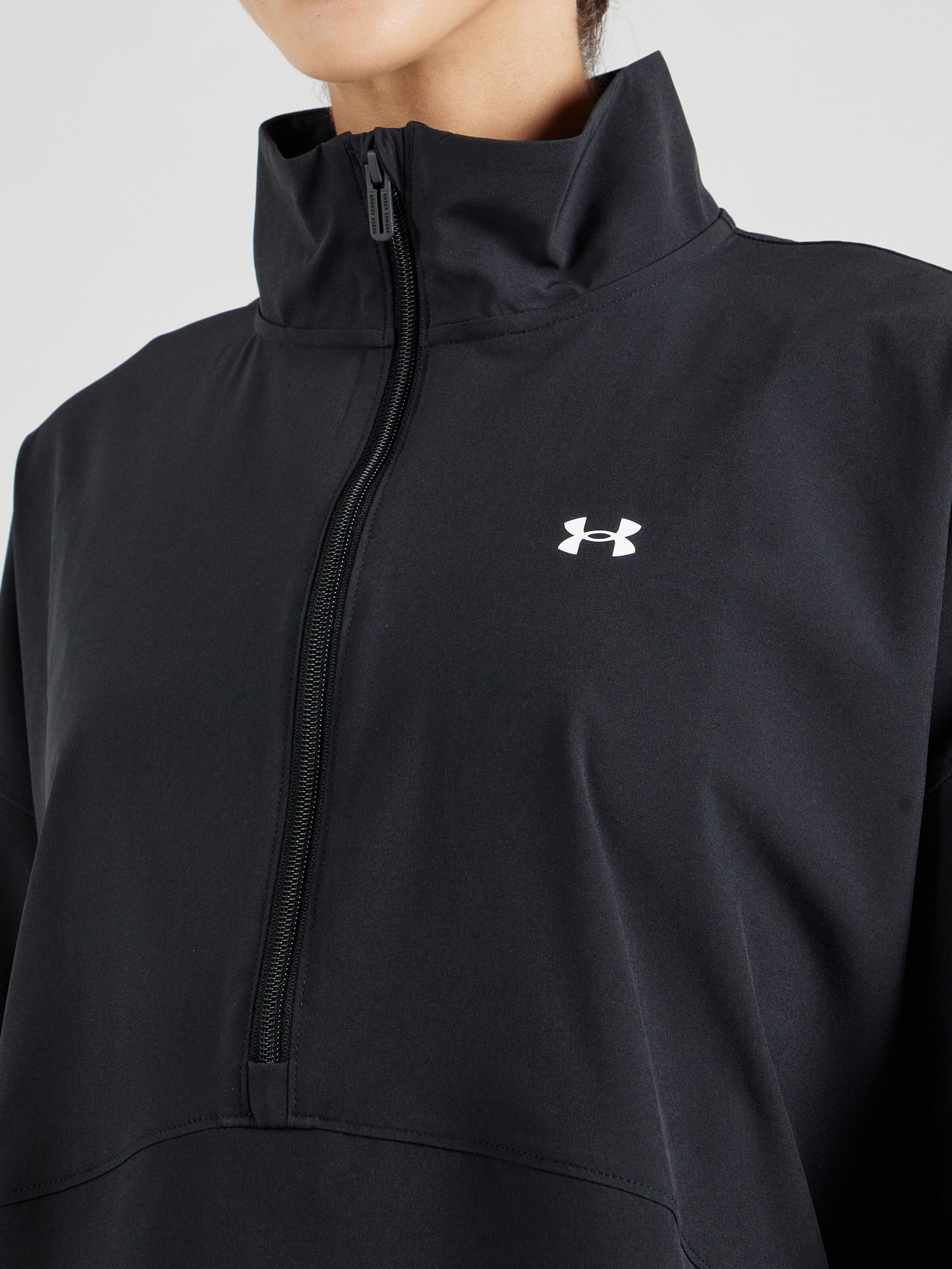 Black zip sports jacket hotsell
