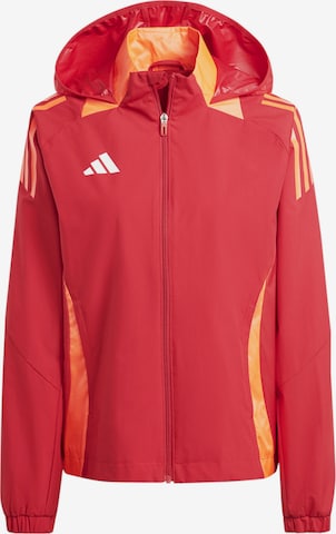 ADIDAS PERFORMANCE Sportjacke in Rot: Vorderseite