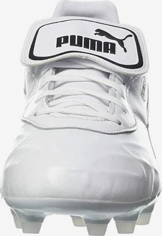 PUMA - Zapatillas de fútbol ' King Top FG' en blanco