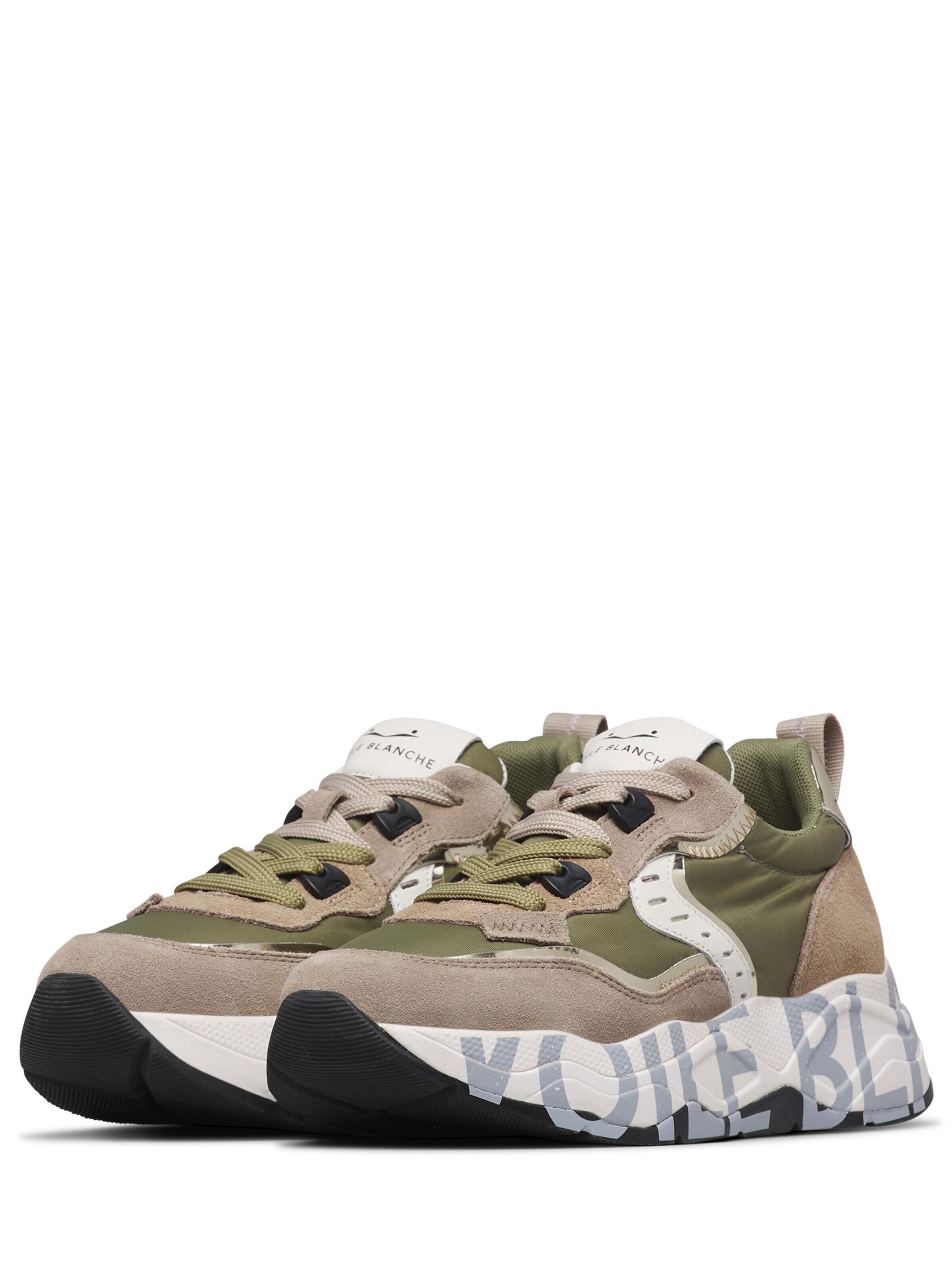 Voile blanche Lace-up shoe 'CLUB105.' in Green
