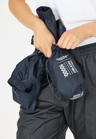 Weather Report Weatherproof jacket 'Pack'way' in Grey