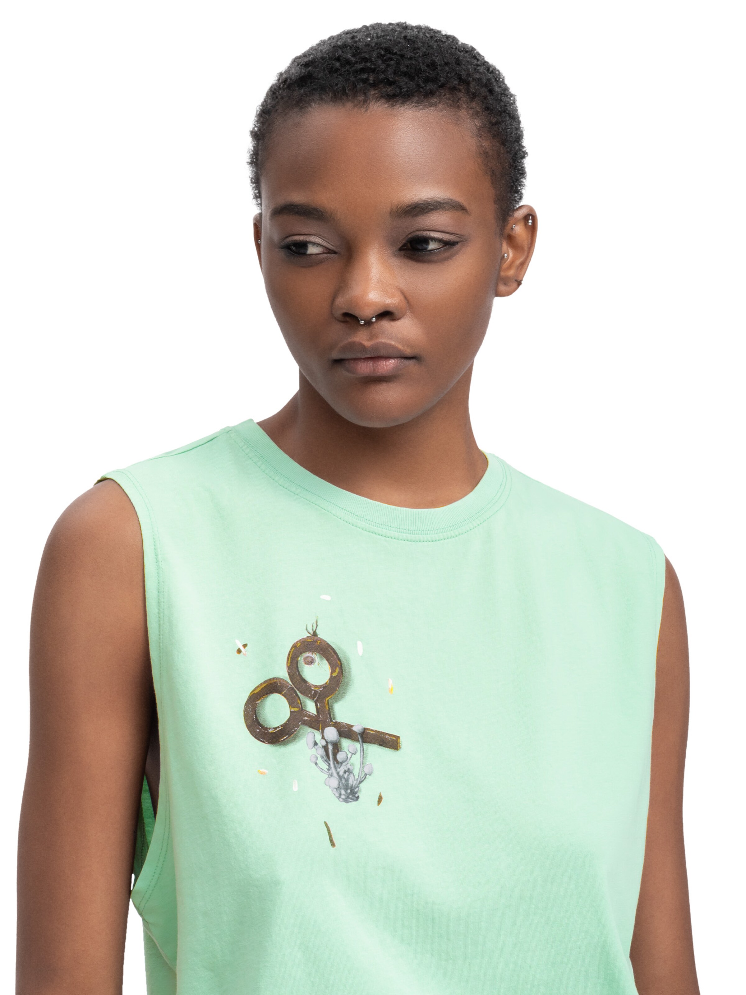 Maglietta 'Storya' di Kaft in verde