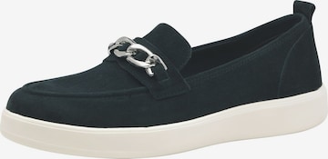 Chaussure basse Tamaris en bleu : devant