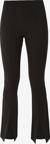 s.Oliver Flared Leggings in Zwart: voorkant