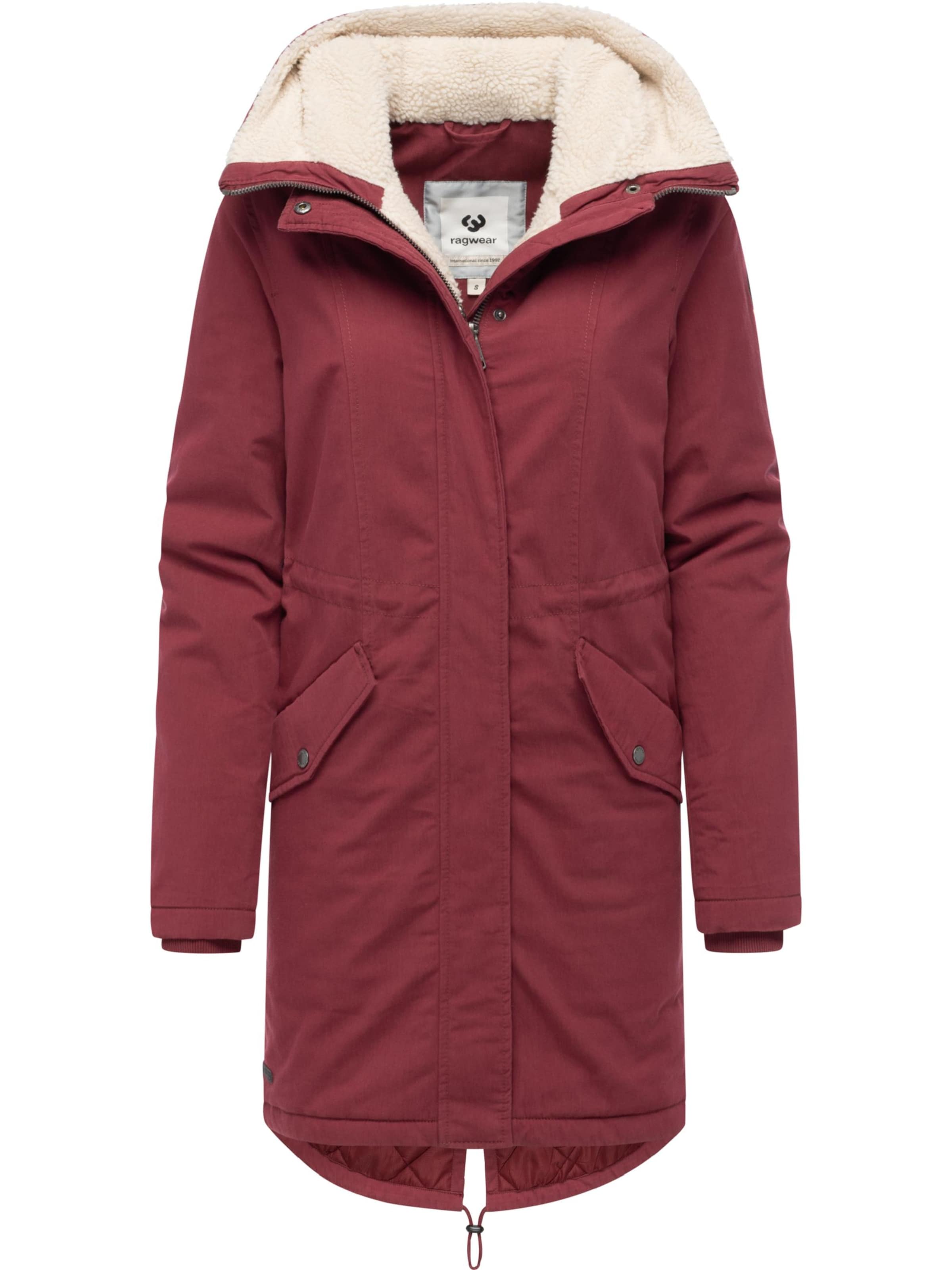 Ragwear Parka 'Coogle' in Rot